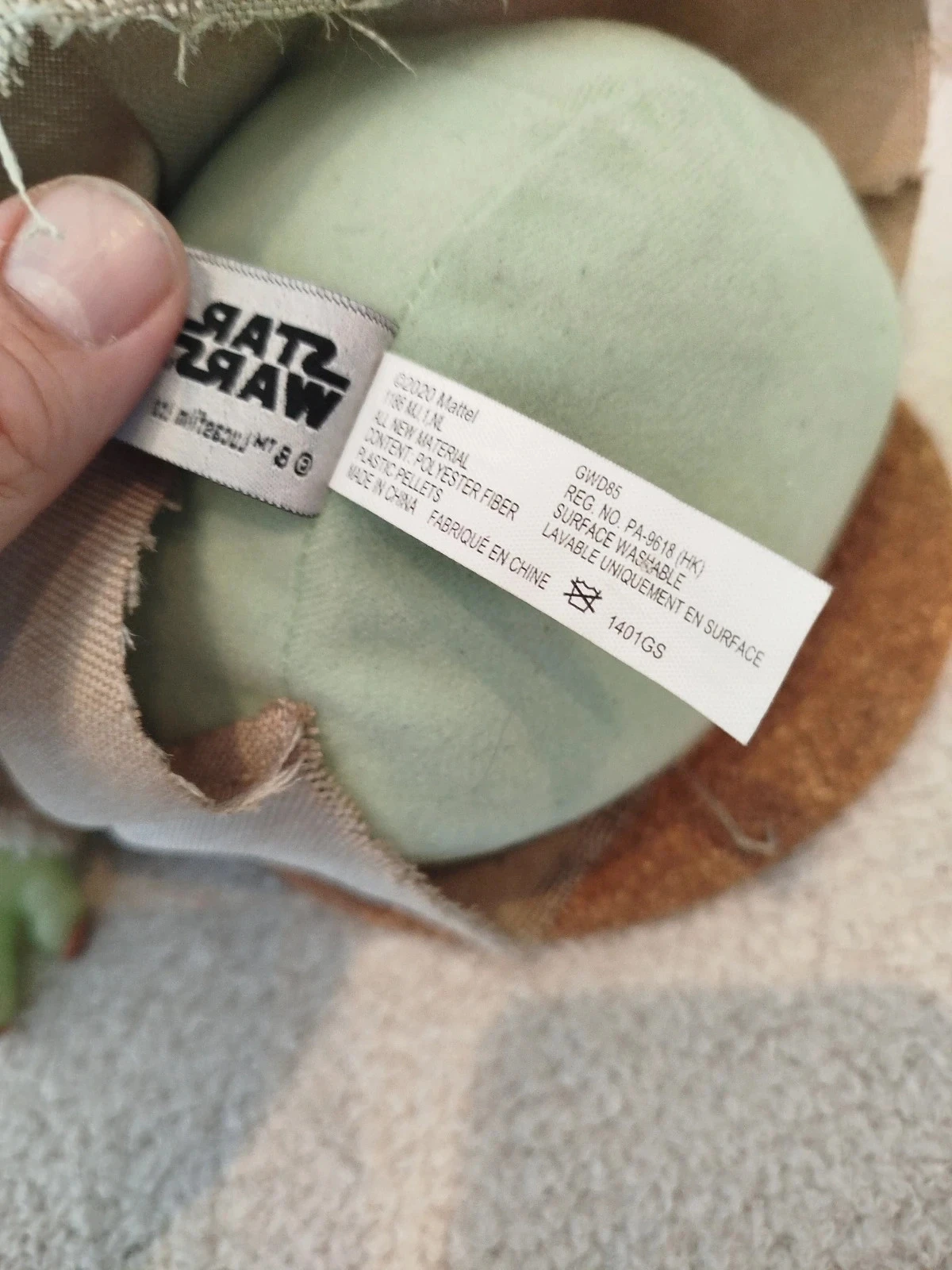 Peluche Yoda Star Wars – photo 9